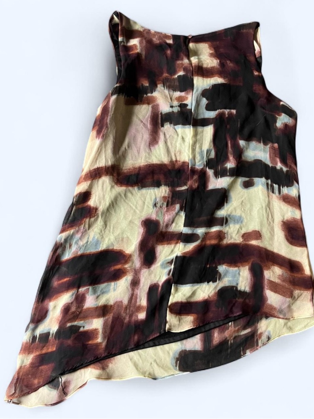 Women's Abstract Asymmetrical Blouse